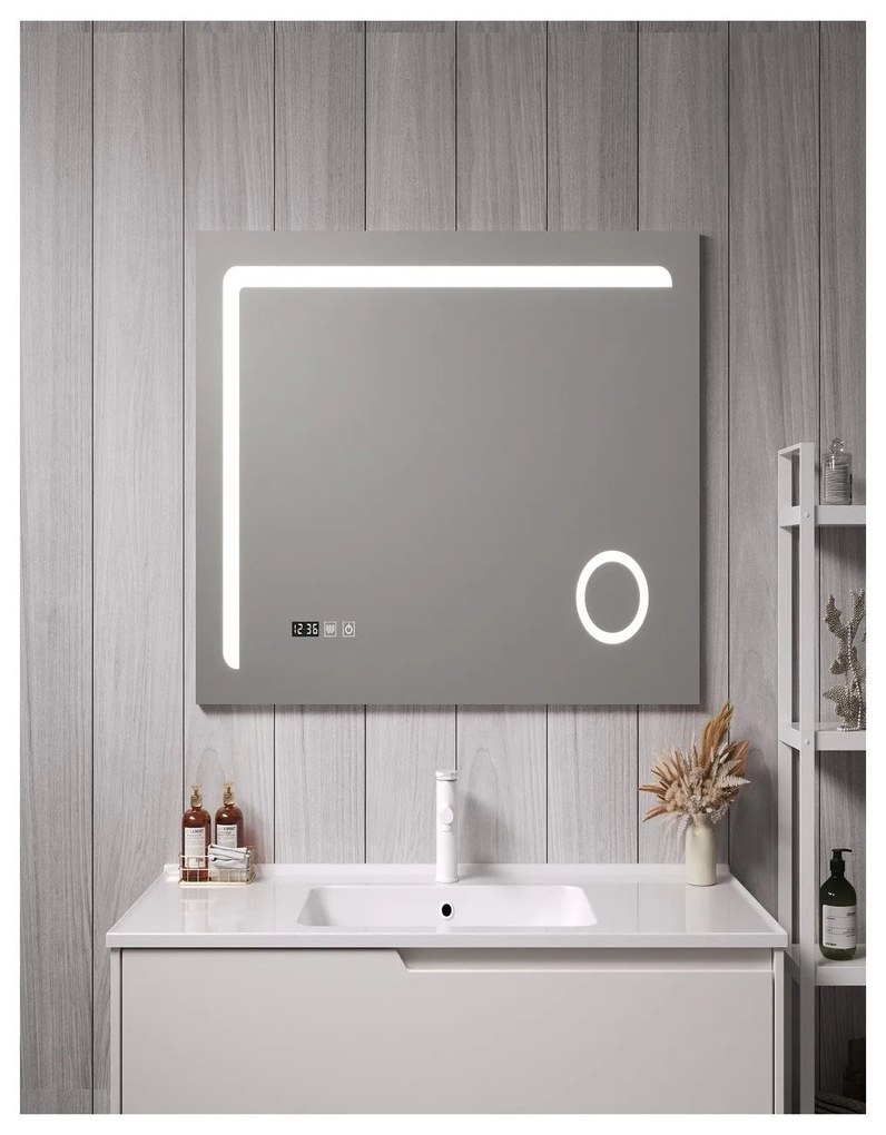 Sparke Focus-02 Καθρέφτης Led 120x70 Με Μεγεθυντικό Φακό