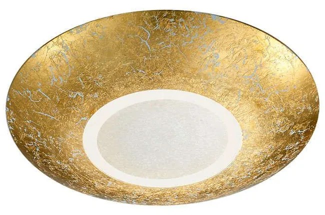 Φωτιστικό Οροφής-Πλαφονιέρα Chiros 6x32cm Gold-Clear 624110279 Trio Lighting Metal, Glass