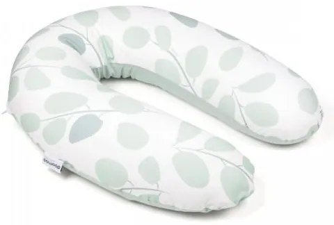 Μαξιλάρι θηλασμού “BUDDY LEAVES AQUA GREEN” Doomoo