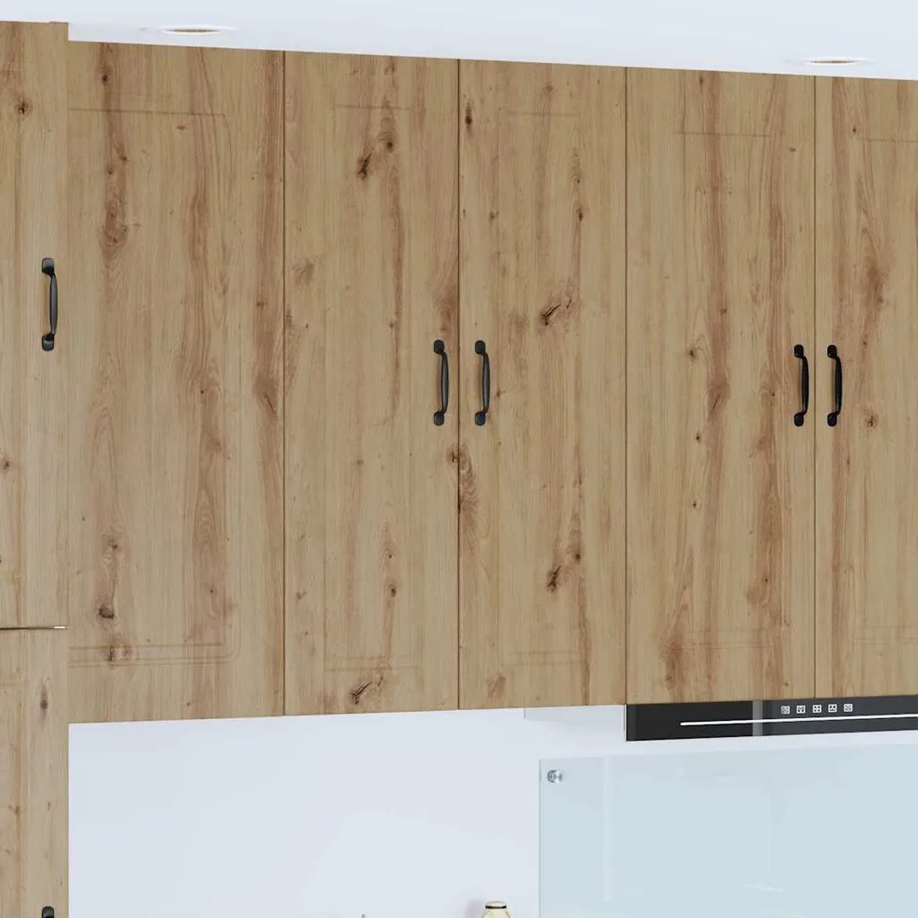 vidaXL Κρεμαστό ντουλάπι κουζίνας Artisan Oak 30 x 31 x 100 εκ.