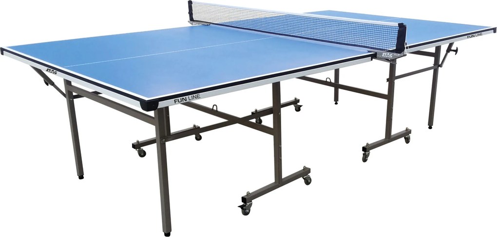 Amila Τραπεζι Ping Pong Fun Line - 19Mm- Μπλε Eco Model (42896)