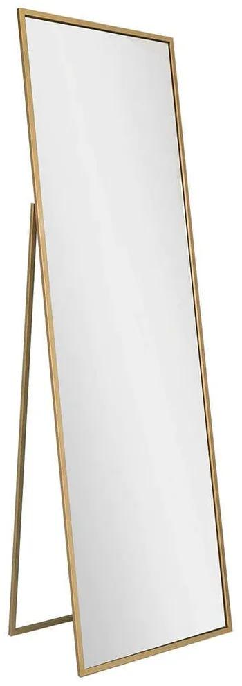 Καθρέπτης Δαπέδου - Τοίχου Cool 552NOS2307 50x60x170cm Gold Aberto Design Μέταλλο