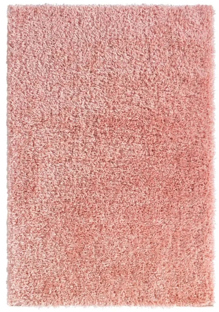 Χαλί Shaggy με Ψηλό Πέλος Ροζ 160 x 230 εκ. 50 χιλ.