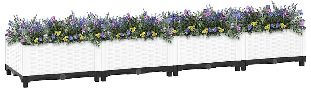 vidaXL Ζαρντινιέρα 160 x 40 x 23 εκ. από Πολυπροπυλένιο