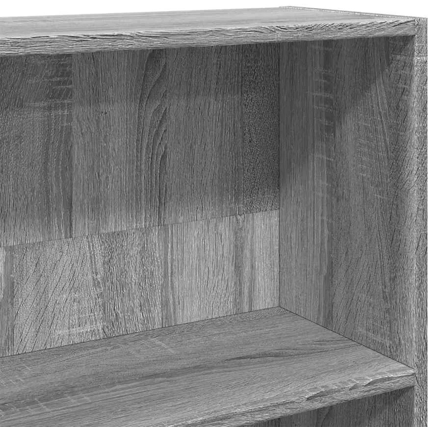 ντουλάπι βιβλίων Γκρι Sonoma 80x30x189 cm Κατασκευασμένο ξύλο - Γκρι