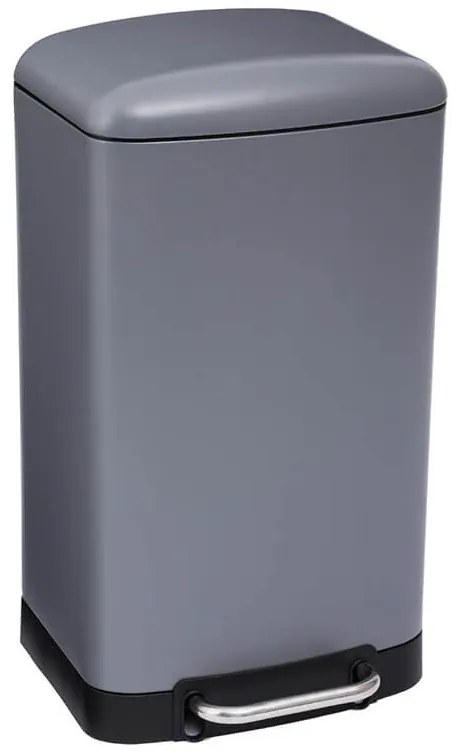 Καλάθι απορριμμάτων Ariane 5five με χωρητικότητα 30L και διαστάσεις 34x30.5x61cm - Αnthracite grey
