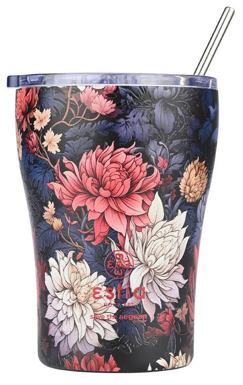 Ποτήρι Θερμός 350ml Estia Save The Aegean Midnight Blossom 01-22945