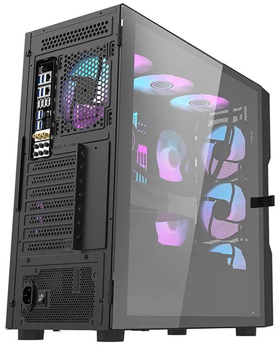 Computer case Darkflash DK431 Mesh (black)