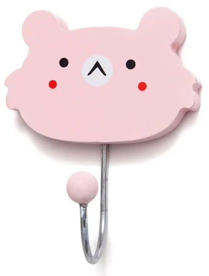 Κρεμαστράκι Τοίχου (7x6x1.2) Petit Monkey Pink Koala PTM-HKFPINK
