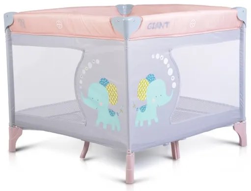 ΠΑΡΚΟΚΡΕΒΑΤΟ MONI CANGAROO PLAY YARD GIANT LIGHT PINK 3800146248314
