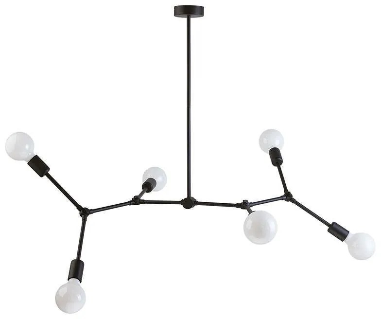 Φωτιστικό Οροφής Twig VI 9138 Black Nowodvorski Metal