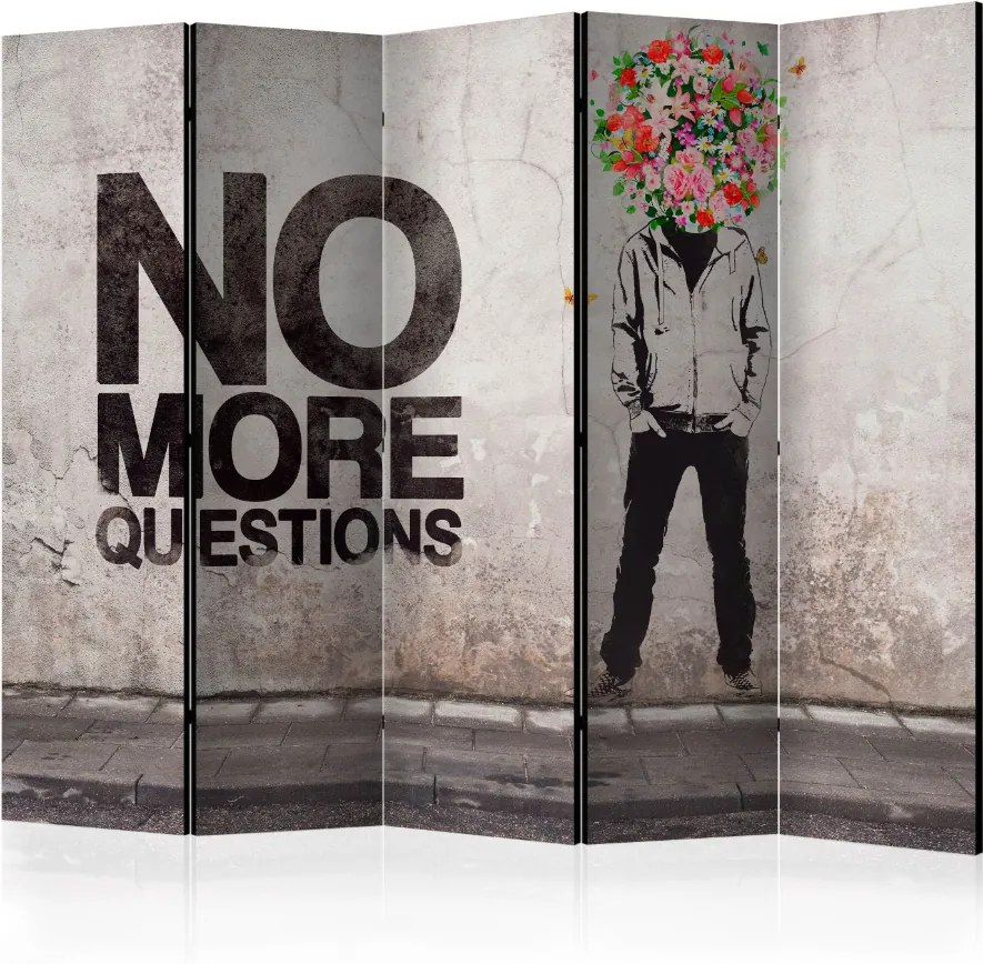 Διαχωριστικό με 5 τμήματα - No more questions II [Room Dividers]