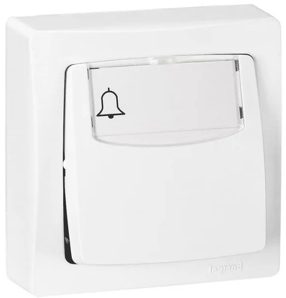 Μπουτόν Κουδουνιού Λευκό Oteo 086009 Legrand-86009-Λευκό 086009
