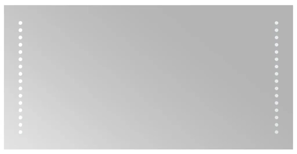 vidaXL Καθρέφτης Μπάνιου με LED 30x60 εκ.
