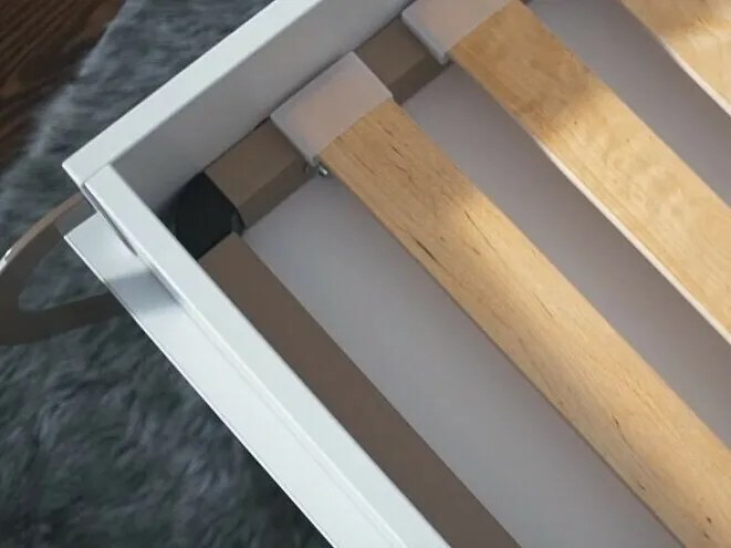 Σετ επίπλων Concept Pro Lenart AH145, Άσπρο, Πλαστικοποιημένη μοριοσανίδα, Τάβλες για Κρεβάτι, 90x200, Ενιαίος, Με κρεβάτι, Με πρόσθετο εξοπλισμό, Άσπρο