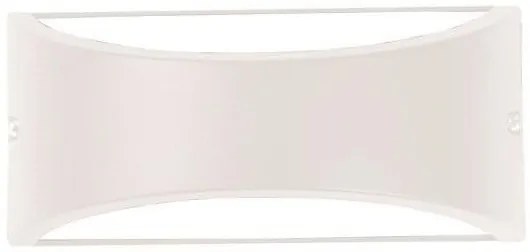 Απλίκα Φωτιστικό Τοίχου 220X99X100 IP54 PRO Eurolamp-145-20213-Λευκό 145-20213