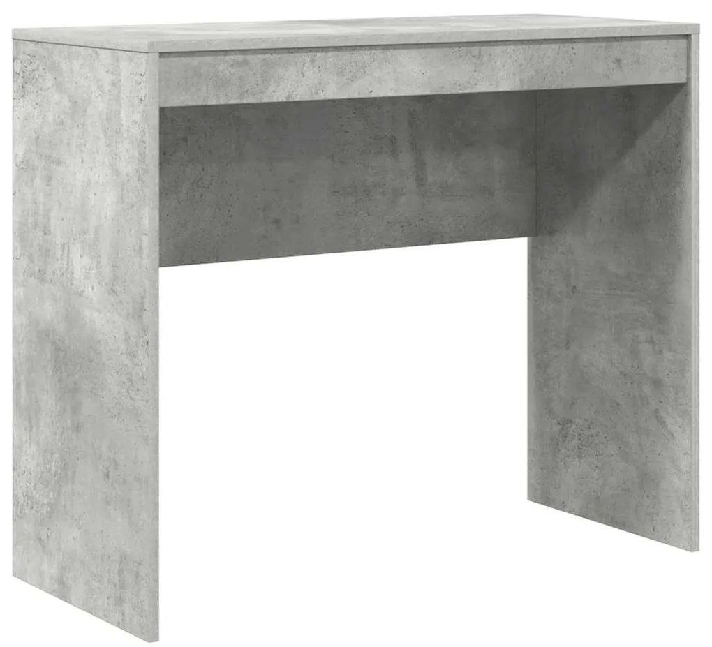 vidaXL Γραφείο Γκρι σκυροδέματος 90 x 40 x 76 εκ. Επεξεργασμένο ξύλο