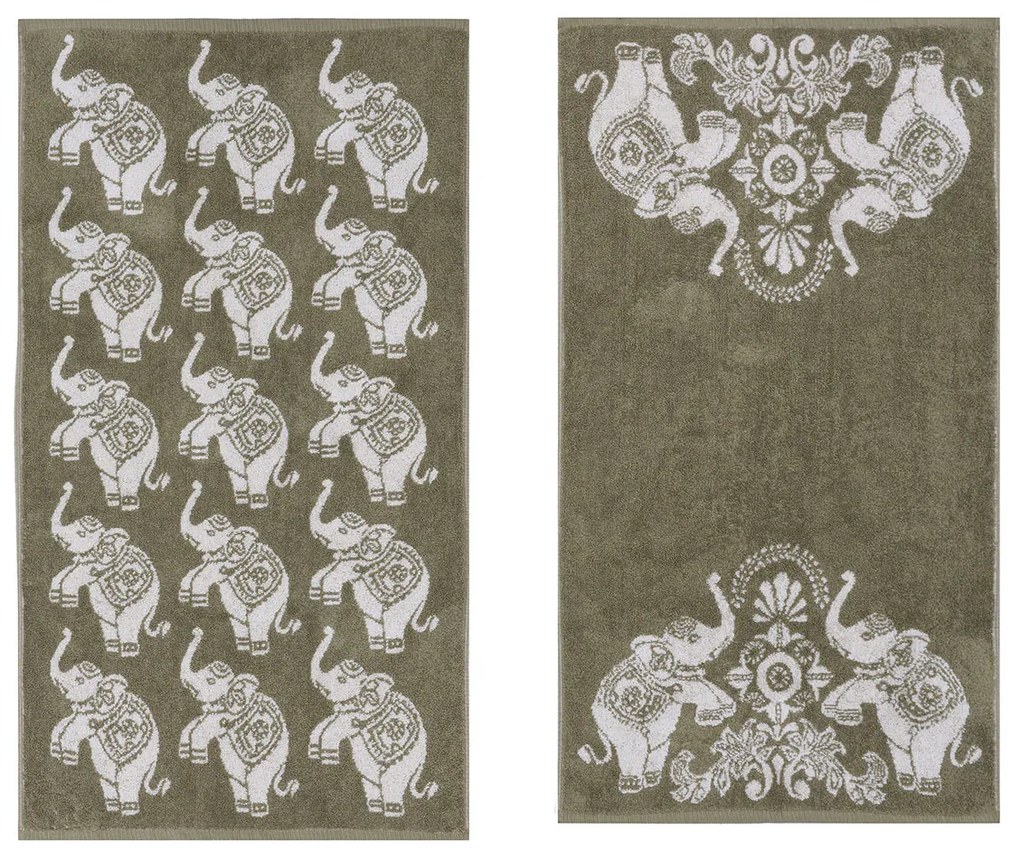 Πετσέτες Προσώπου (Σετ 2τμχ) Kentia Versus Zaria 21 550gsm