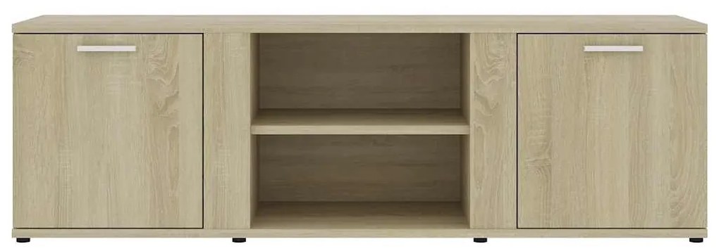 vidaXL Έπιπλο Τηλεόρασης Sonoma Δρυς 120 x 34 x 37 εκ. από Επεξ. Ξύλο
