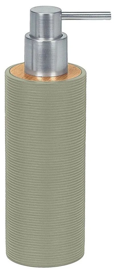 Δοχείο Κρεμοσάπουνου Kyoto 6,5x19cm Reed Green Kleine Wolke Polyresin