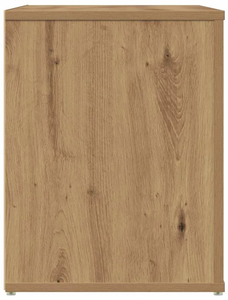 vidaXL Πάγκος Παπουτσιών Artisan Δρυς 100x35x45 εκ. Επεξεργασμένο Ξύλο