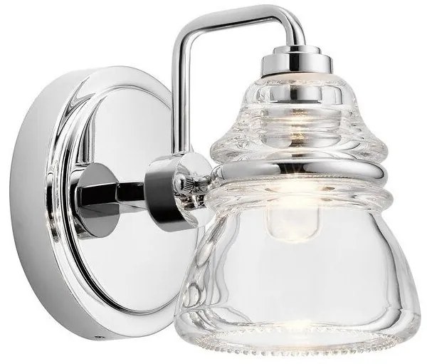 Απλίκα Φωτιστικό Μπάνιου 1xG9 Χρώμιο IP44 Talland KL-TALLAND1-PC-BATH Elstead Lighting-KL-TALLAND1-PC-BATH-Χρώμιο KL-TALLAND1-PC-BATH