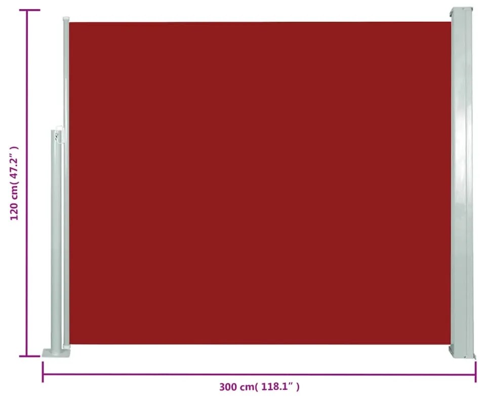 ΣΚΙΑΣΤΡΟ ΠΛΑΪΝΟ ΣΥΡΟΜΕΝΟ ΚΟΚΚΙΝΟ 120 X 300 ΕΚ. 45362