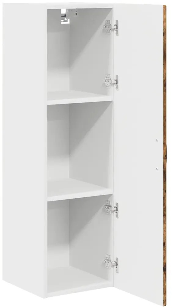 vidaXL Κρεμαστό ντουλάπι κουζίνας Καπνιστό Δρύς 30 x 31 x 100 εκ.