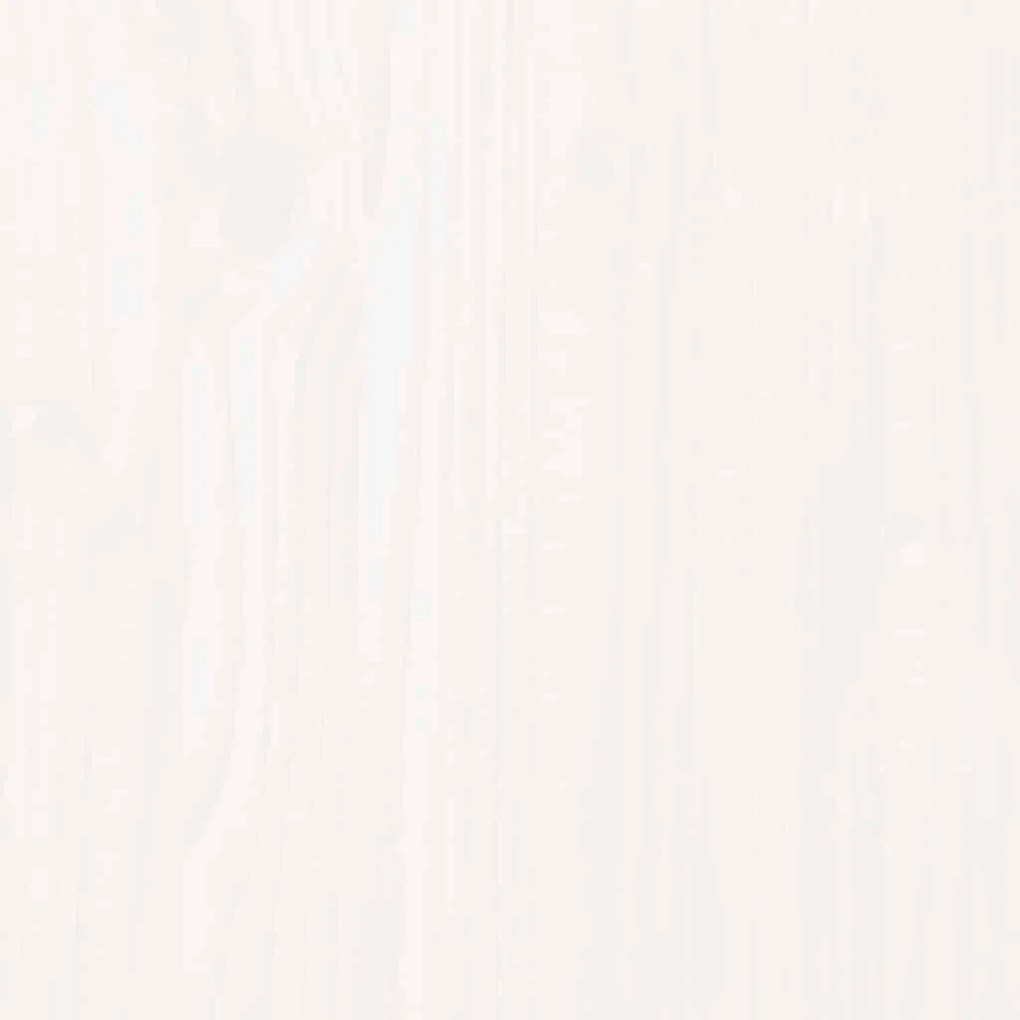 vidaXL Επιφάνεια Τραπεζιού Λευκή Ø70 x 2,5 εκ. από Μασίφ Ξύλο Πεύκου