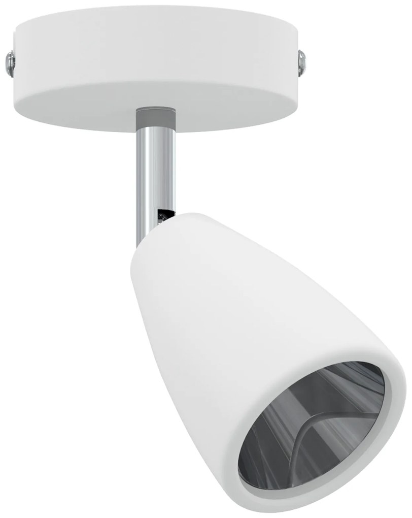 vidaXL Φωτιστικό οροφής 1 Way Adjustable White GU10