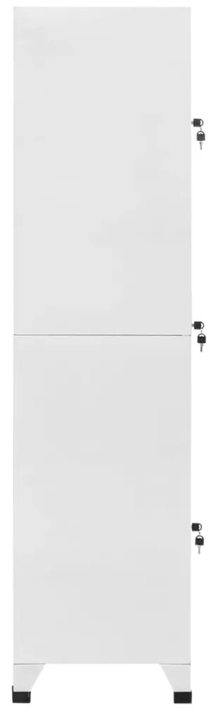 vidaXL Φοριαμός 38 x 45 x 180 εκ. με 3 Τμήματα