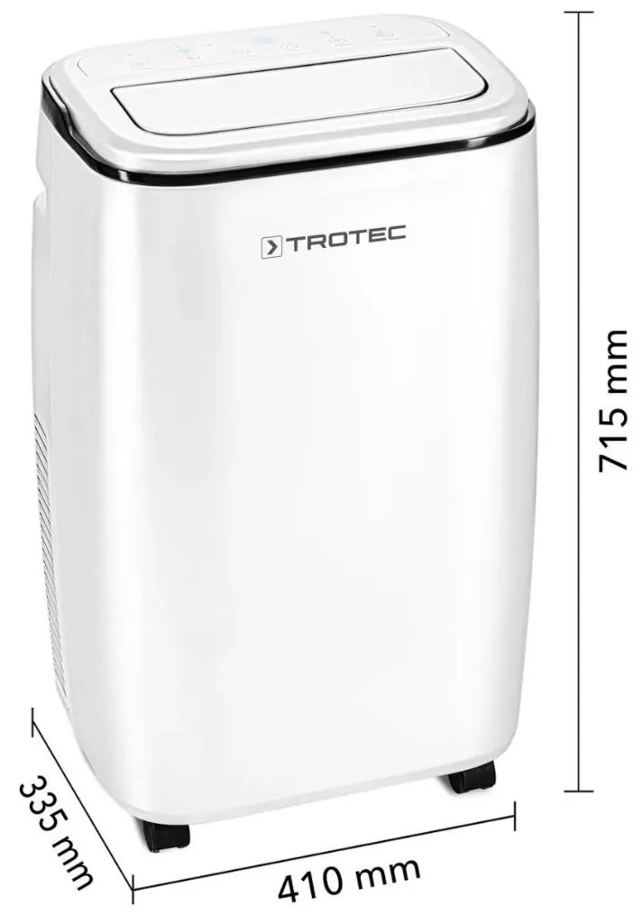 TROTEC Germany Φορητό κλιματιστικό Α κλάσης 12000 BTU – PAC 3500-S μόνο ΨΥΞΗ