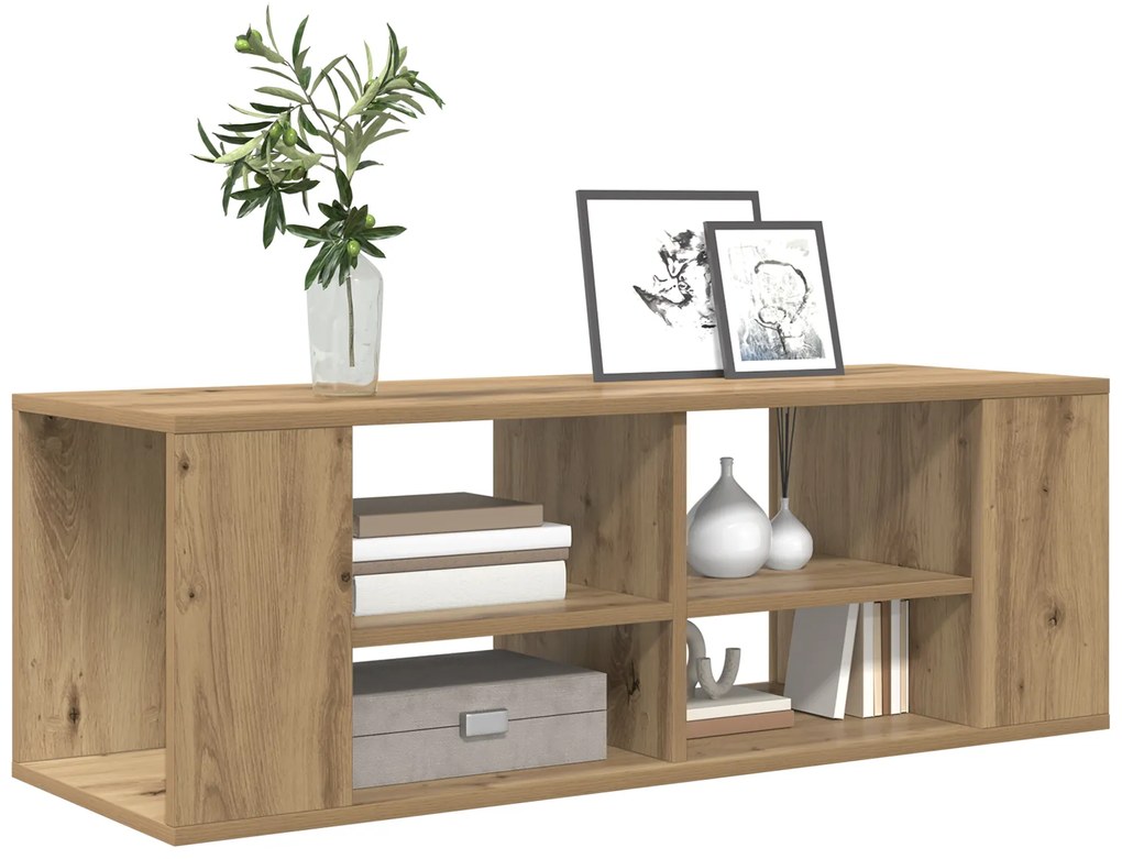 vidaXL Ντουλάπι TV artisan δρυς 102 x 35 x 35 cm Επεξεργασμένο ξύλο