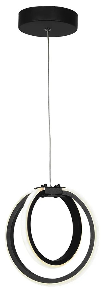 Φωτιστικό Οροφής LED Step Dimmable Heronia Venus/20 01-0409 Black