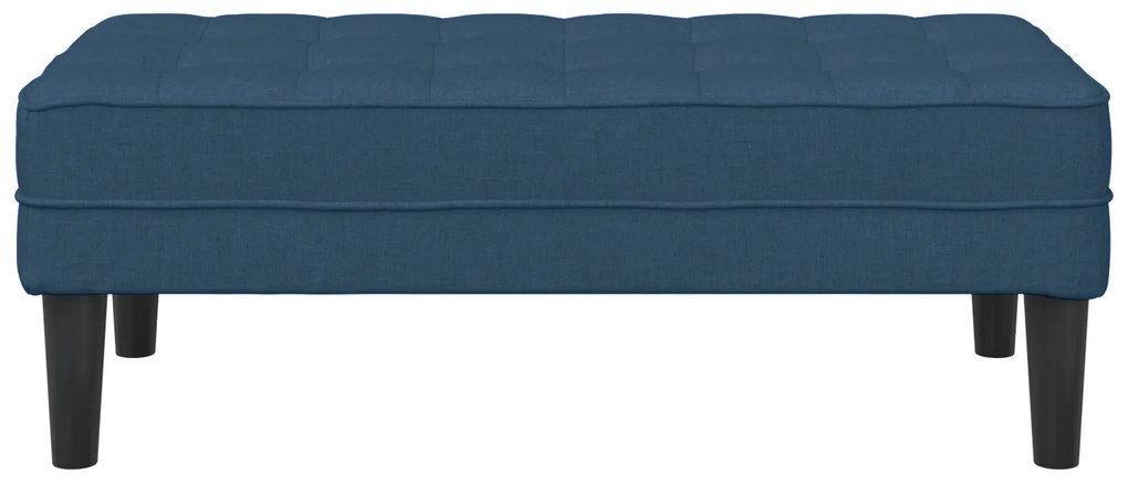 vidaXL Παγκάκι Μπλε 113x57x39 εκ. Υφάσμα
