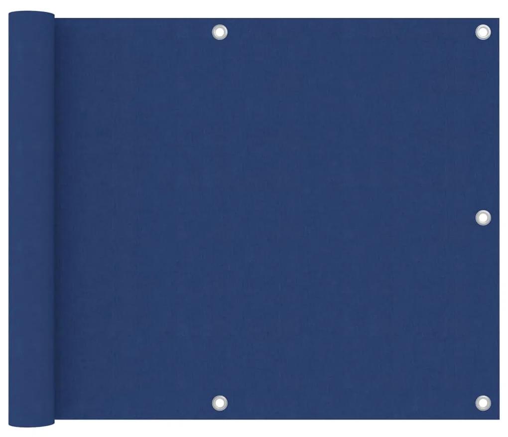 vidaXL Διαχωριστικό Βεράντας Μπλε 75 x 500 εκ. Ύφασμα Oxford