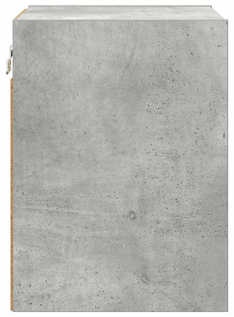 vidaXL Κρεμαστό ντουλάπι Σκυρόδεμα Γκρι 30 x 29,5 x 40 εκ.