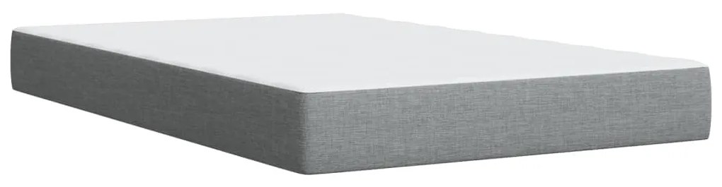 ΚΡΕΒΑΤΙ BOXSPRING ΜΕ ΣΤΡΩΜΑ ΑΝΟΙΧΤΟ ΓΚΡΙ 120X190 ΕΚ. ΥΦΑΣΜΑΤΙΝΟ 3293907