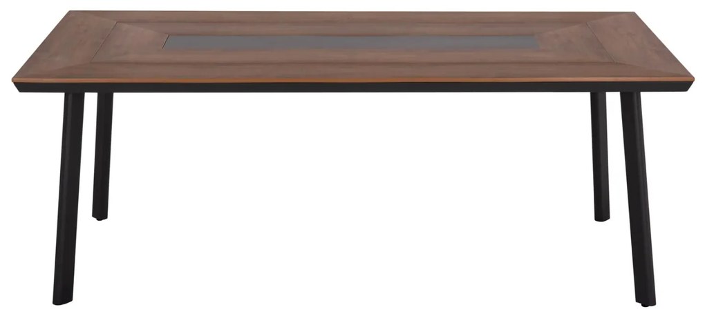 Τραπέζι TABER Αλουμινίου Γκρί με Επιφάνεια Polywood 200x100x75Υ εκ. 200x100x75 εκ.