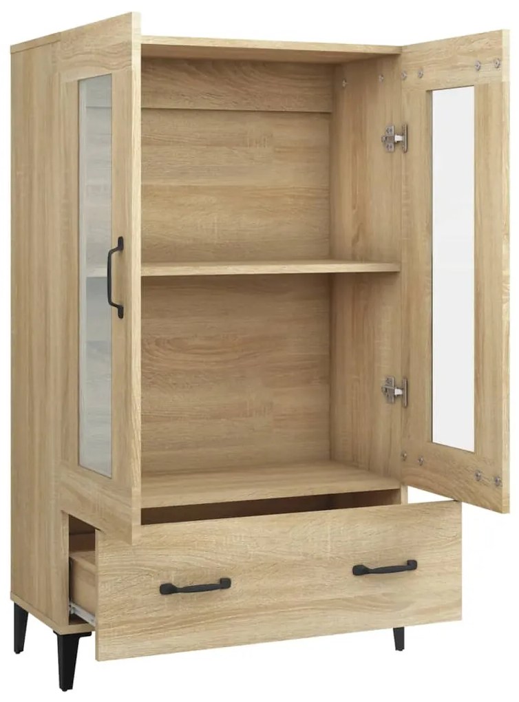 vidaXL Ντουλάπα Sonoma Δρυς 70 x 31 x 115 εκ. από Επεξεργασμένο Ξύλο