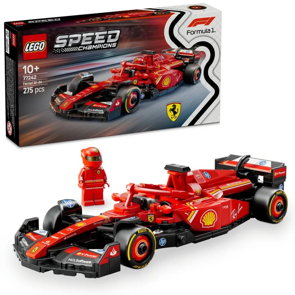 Lego 77242 Speed Champions Ferrari Sf-24 F1 Race Car για 10+ Ετών 275τμχ