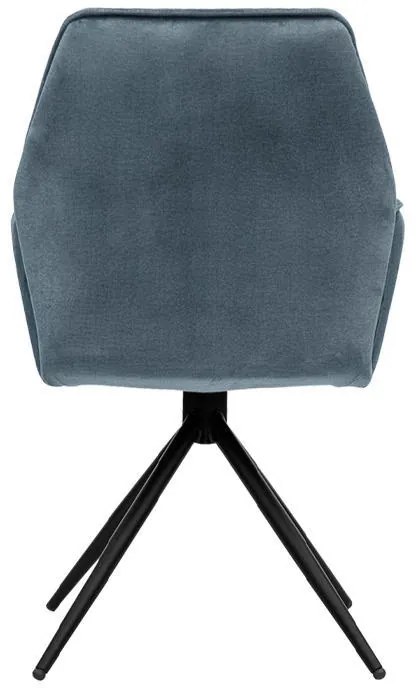 Καρέκλα Τραπεζαρίας Dorothee Μεταλλική Fylliana Σιέλ 58x46x91εκ. 2αδα 58x46x91 εκ.