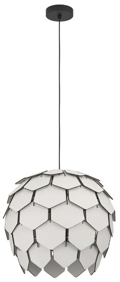 Φωτιστικό Οροφής Mattanza 900847 49,5x246,5cm 1xE27 IP20 Grey-Black Eglo