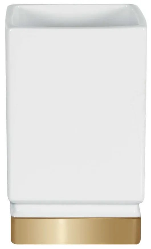 Ποτηροθήκη Roma 03196.003 White-Gold Porcelain