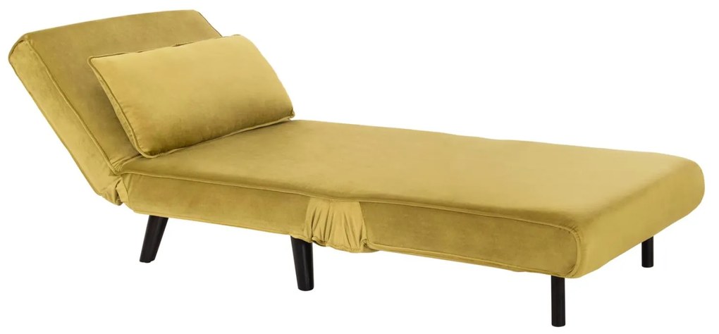 Πολυθρόνα - Κρεβάτι BRAXTON C8425.23 Λαδί Βελούδο 78x88x78Υ εκ. 78x88x78 εκ.