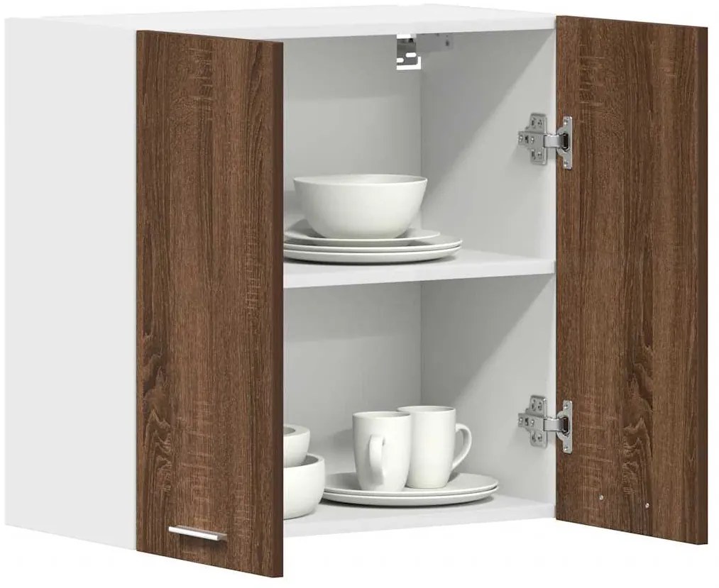 vidaXL Κρεμαστό Ντουλάπι Lyon Καφέ Δρυς 60x31x60εκ. Επεξεργασμένο Ξύλο