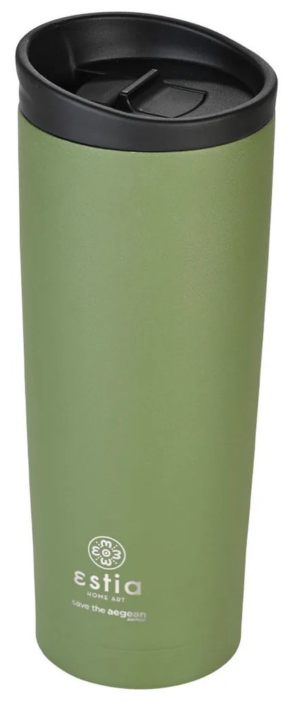 ESTIA ΘΕΡΜΟΣ TRAVEL MUG SAVE THE AEGEAN 450ml FOREST SPIRIT