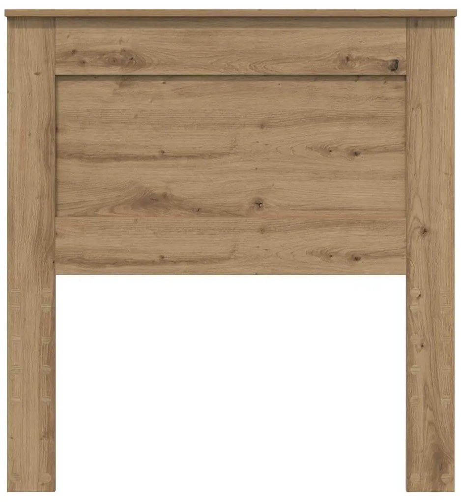 vidaXL Κεφαλάρι με κεφαλάρι Artisan Oak 100 cm Επεξεργασμένο ξύλο