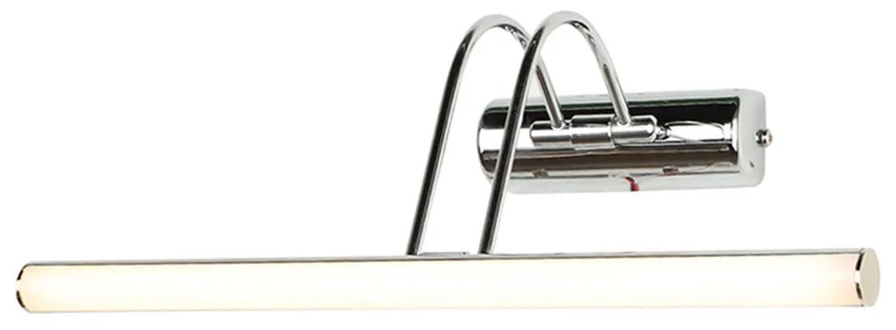 Απλίκα Τοίχου LED Step Dimmable Heronia Curve 01-0401 Nikel