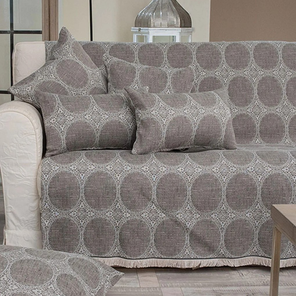 Ριχτάρι Cayenne Teoran Τριθέσιο 180x300cm Cotton-Polyester